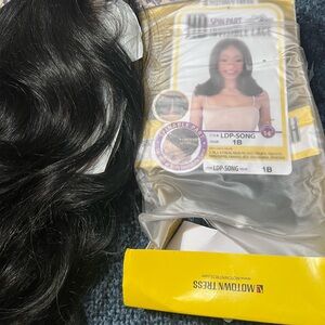 Motown tress invisible HD lace front w baby hairs , lace I tact